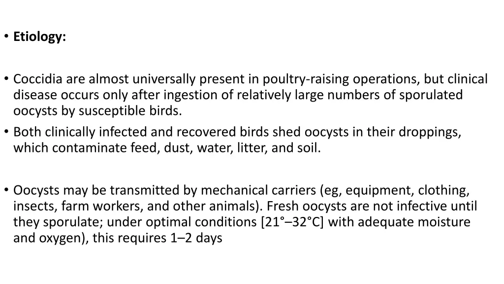 etiology