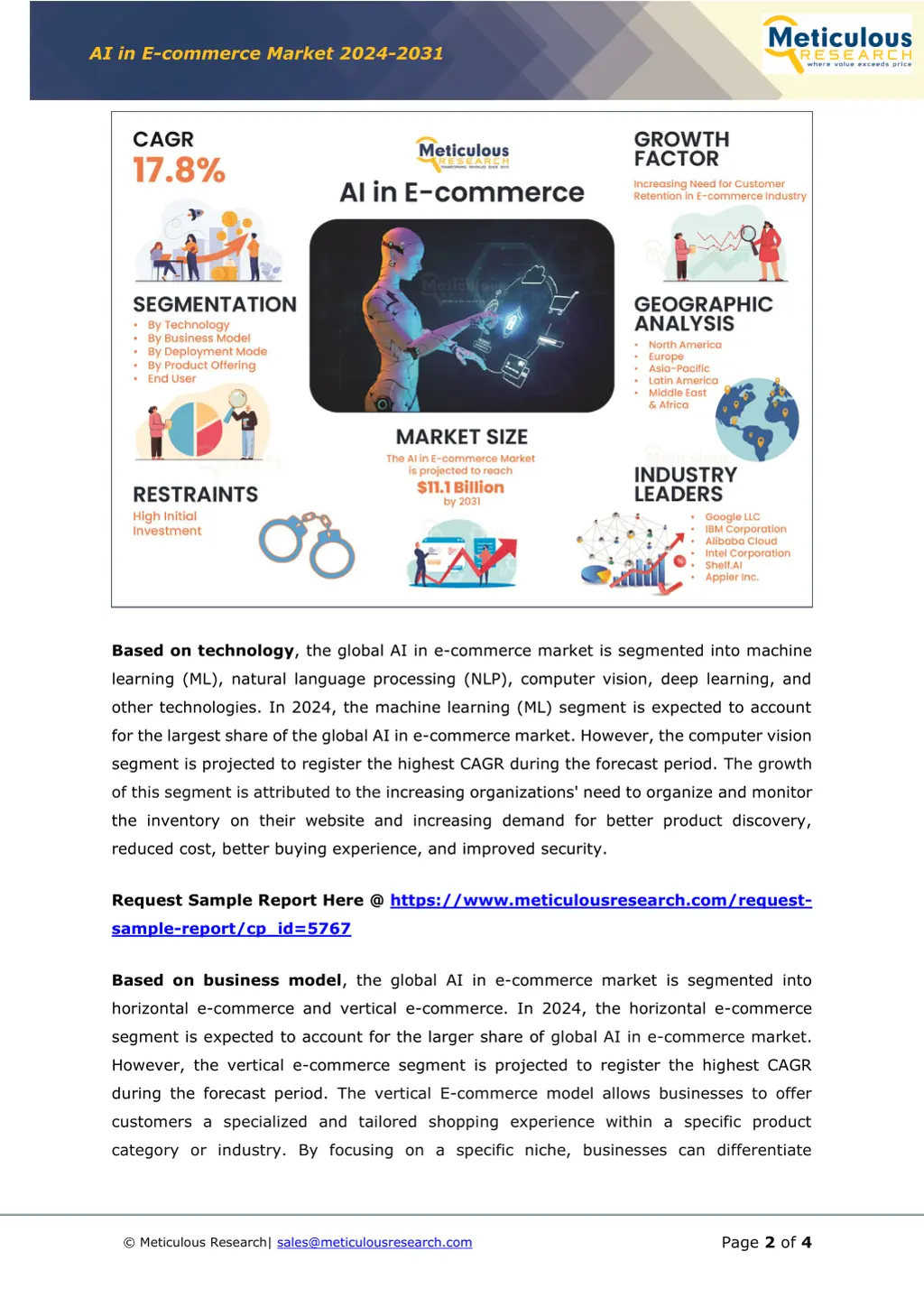 ai in e commerce market 2024 2031 1