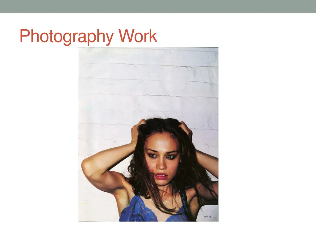photography work