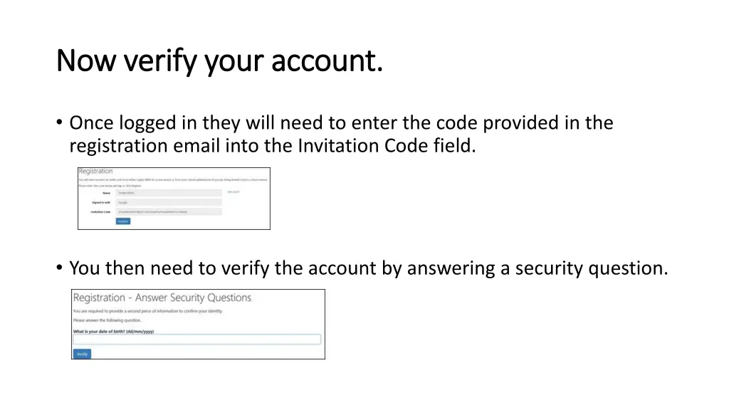 now verify your account now verify your account