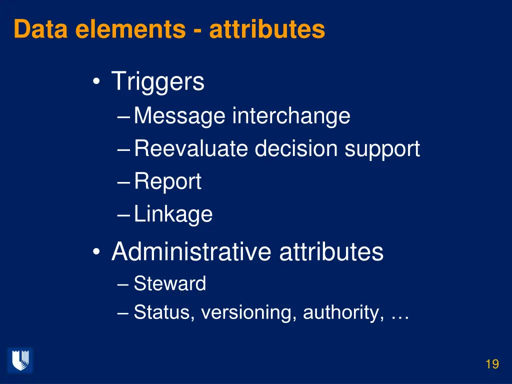 data elements attributes 3