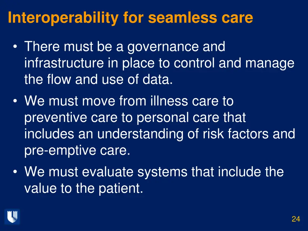 interoperability for seamless care 2