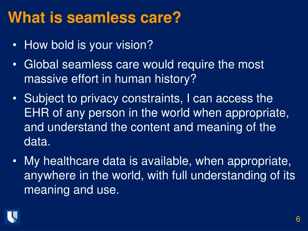 what is seamless care