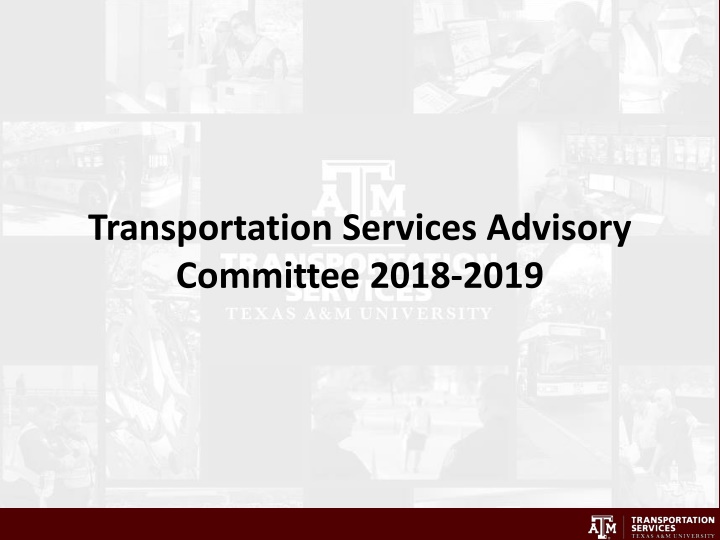transportation services advisory committee 2018