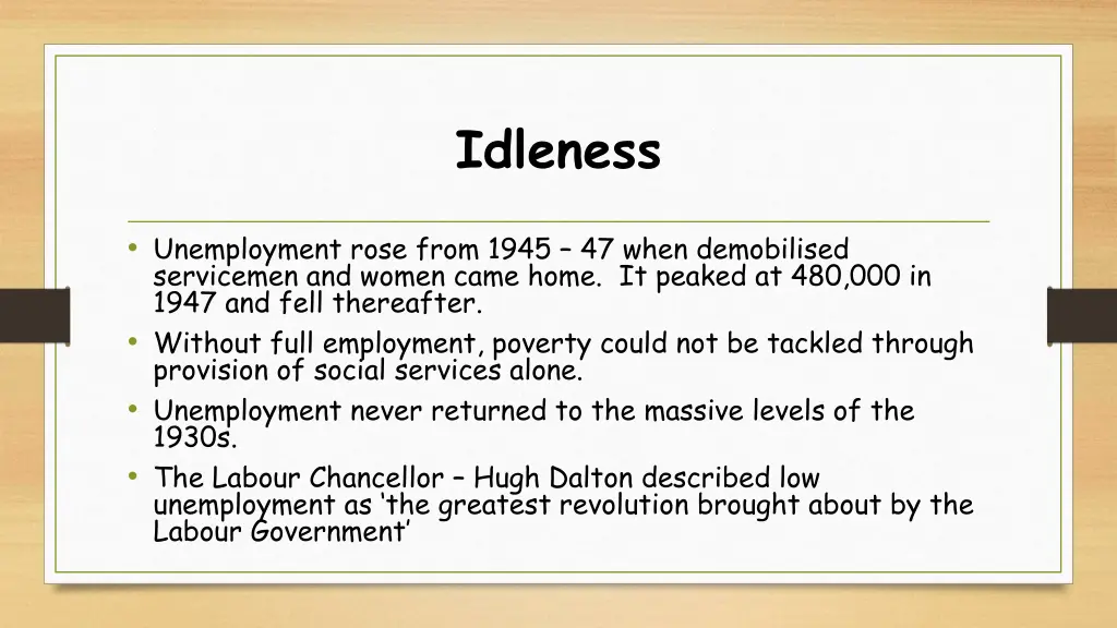 idleness 1