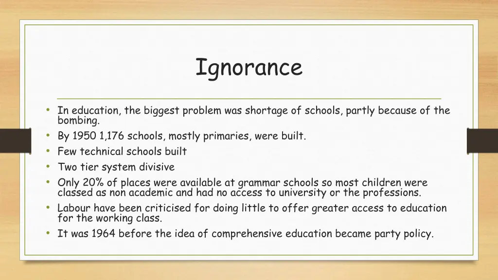 ignorance 1