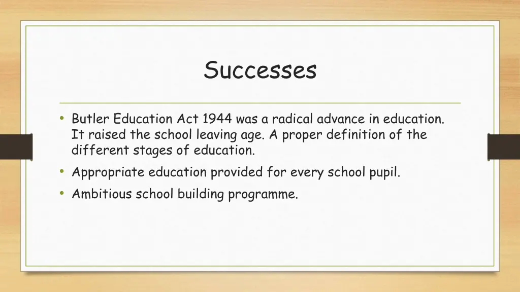 successes 3