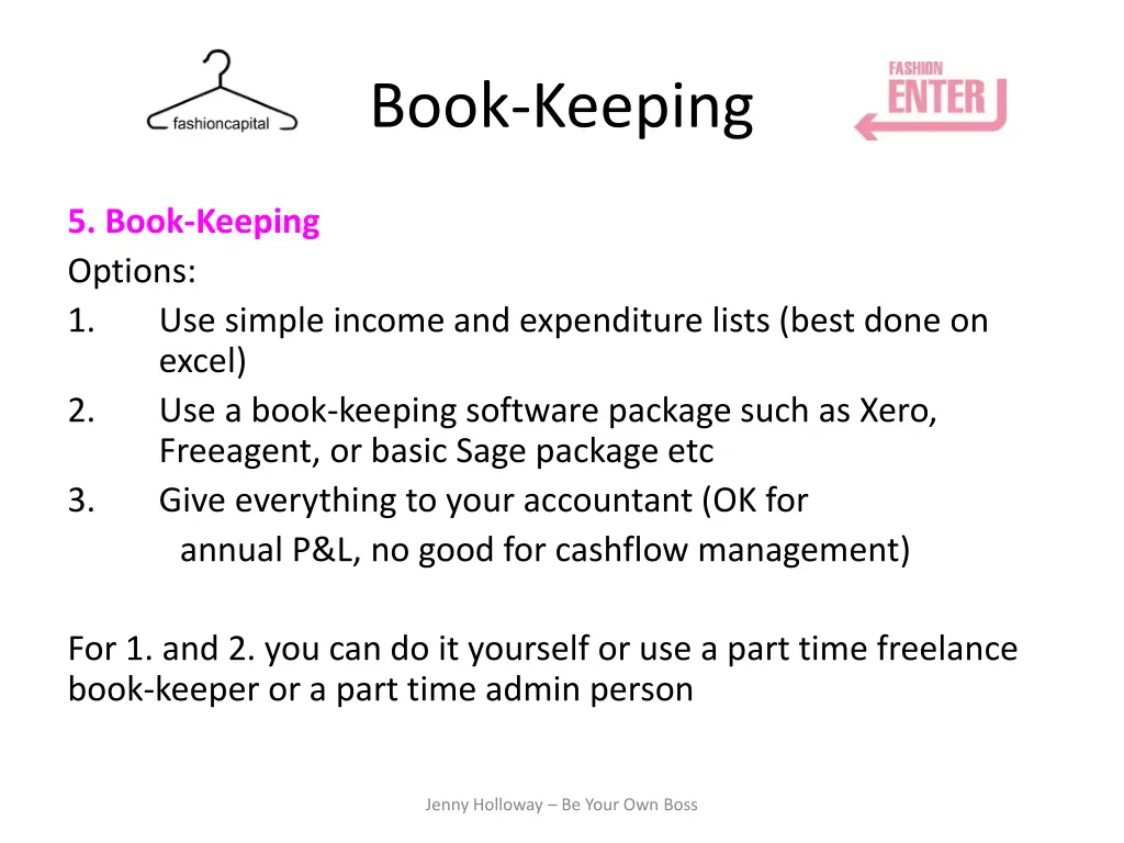 book keeping