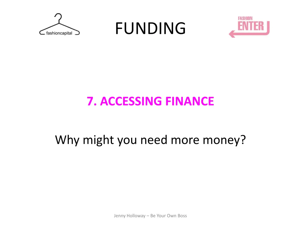 funding