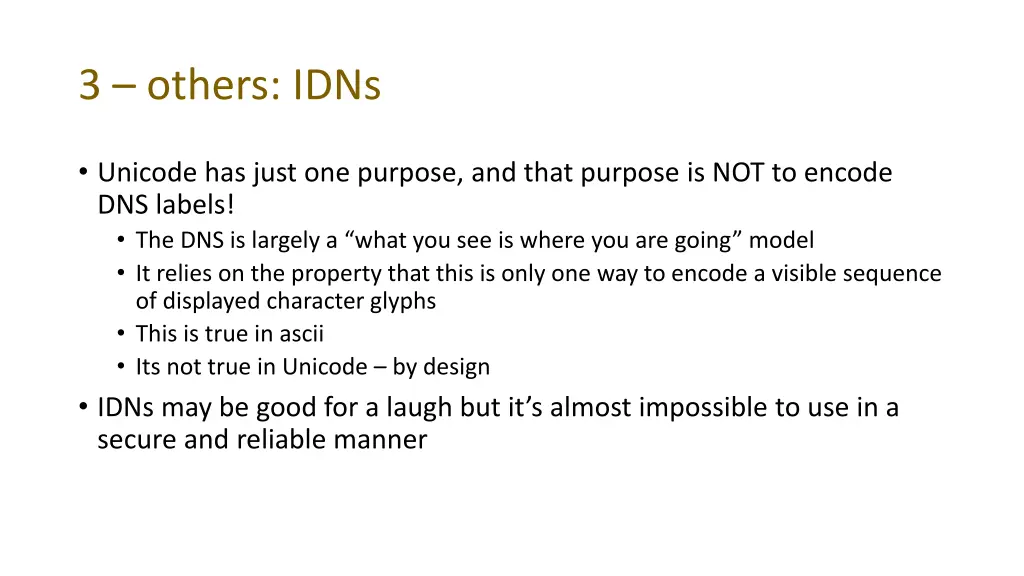 3 others idns