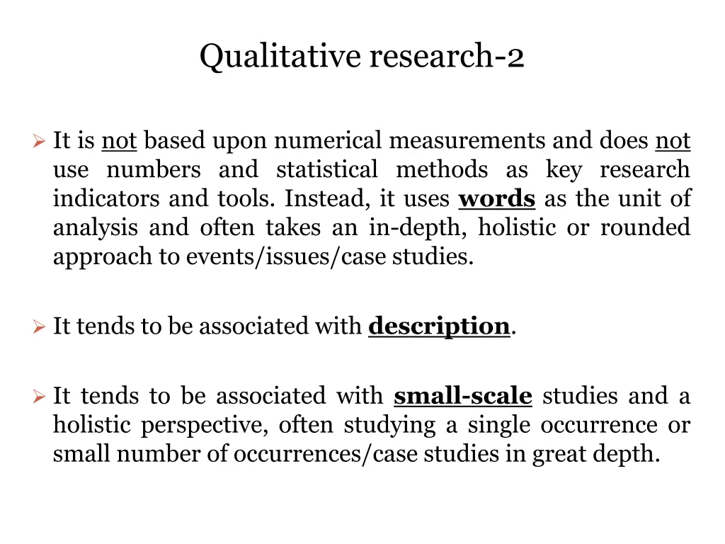 qualitative research 2