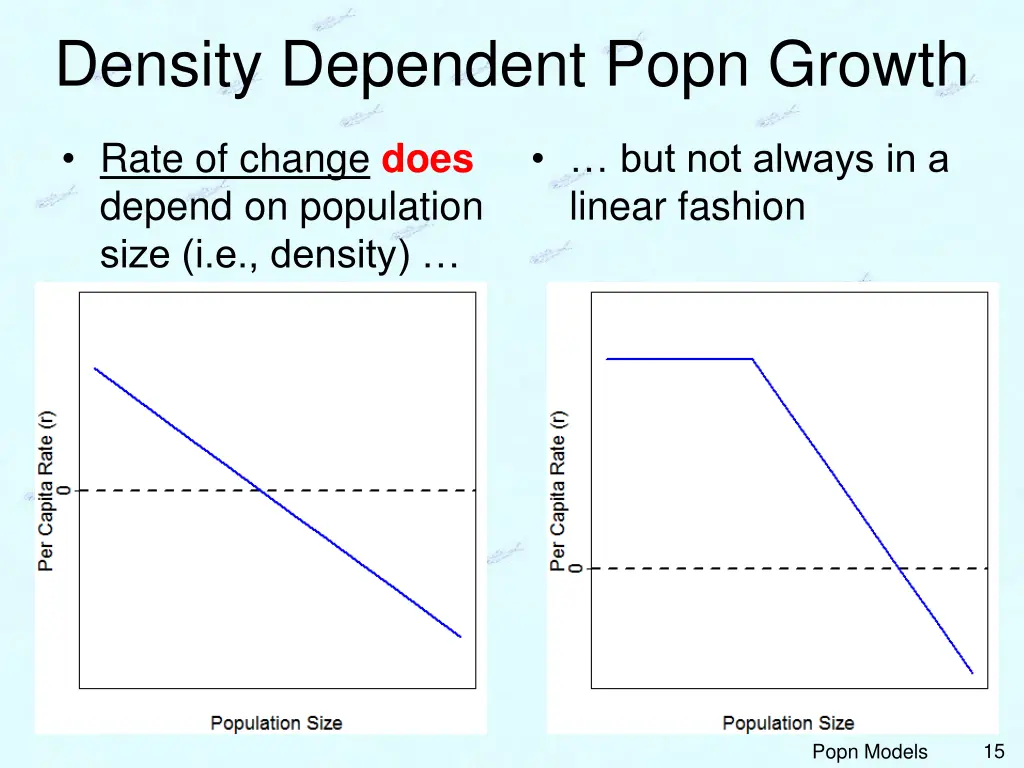 density dependent popn growth 1
