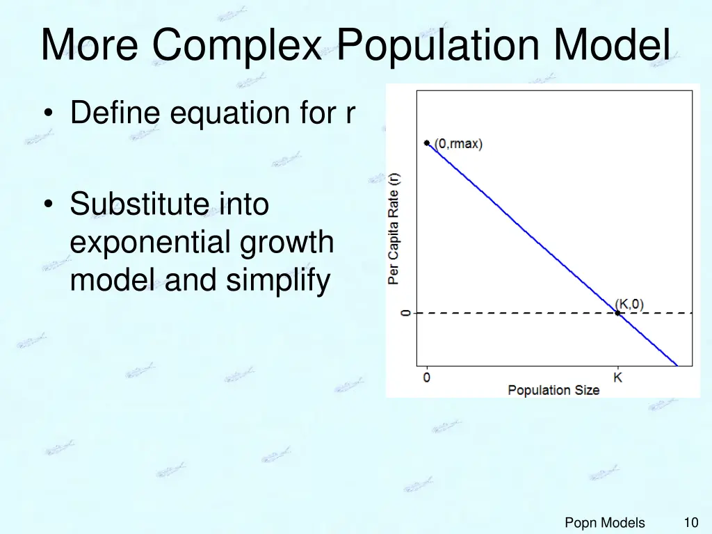 more complex population model 3