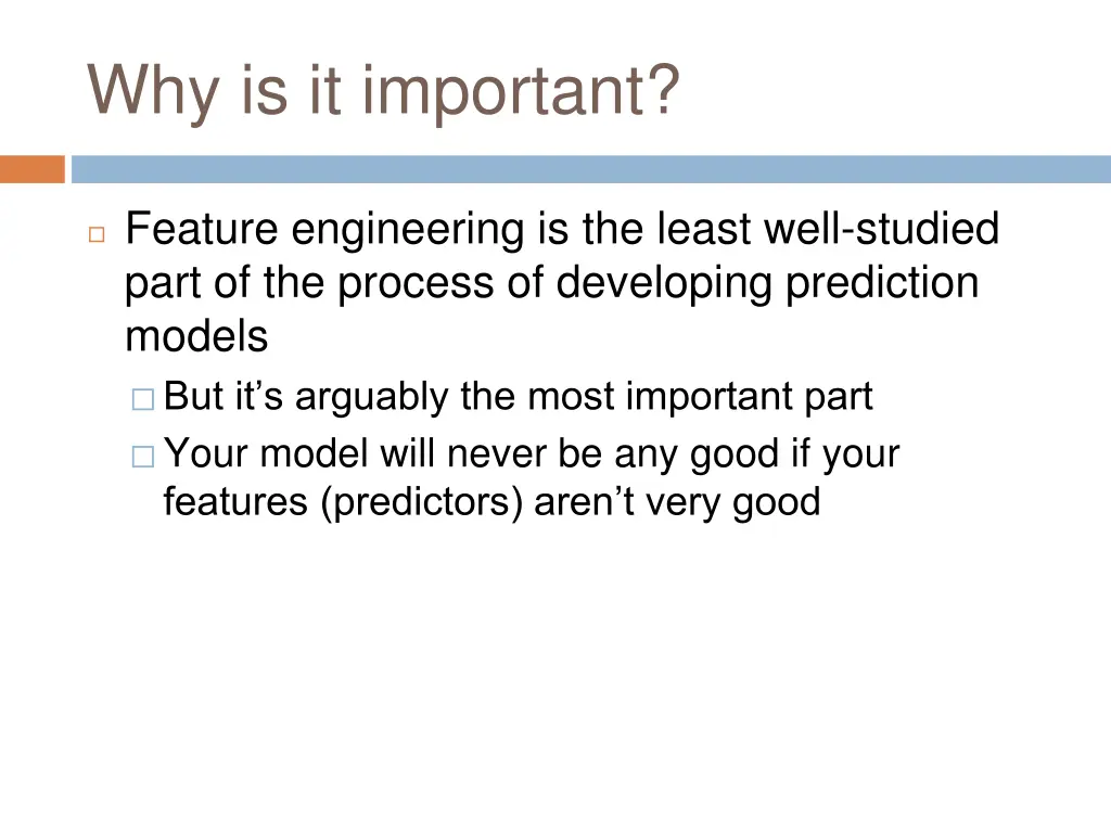 why is it important
