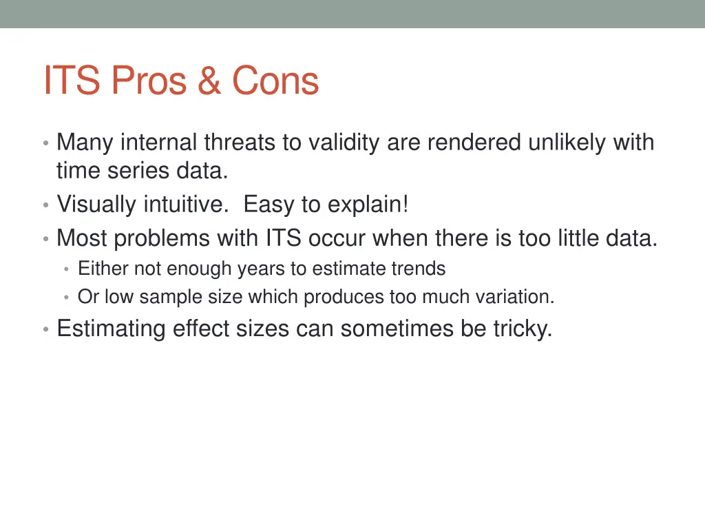 its pros cons