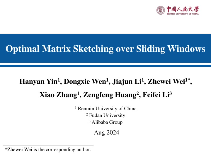 optimal matrix sketching over sliding windows