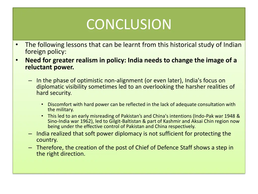 conclusion