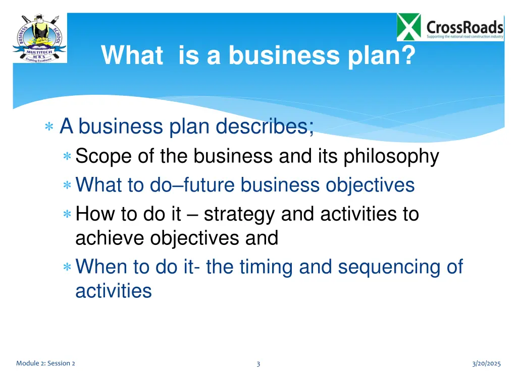 what is a business plan