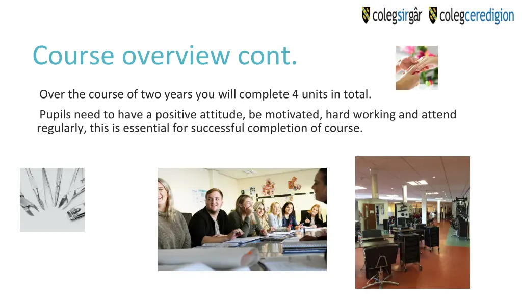 course overview cont