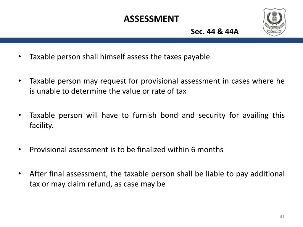 assessment