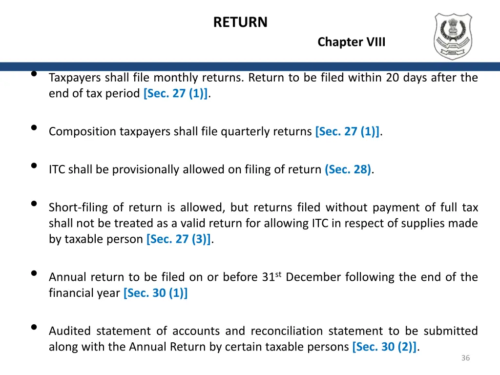 return