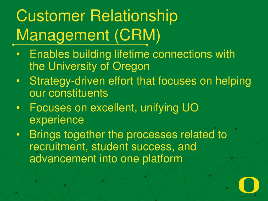 customer relationship management crm enables