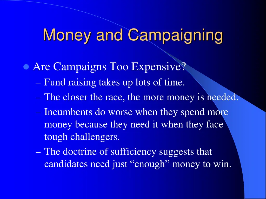 money and campaigning 4