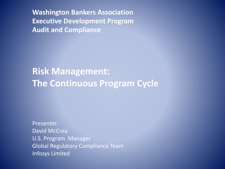 washington bankers association executive
