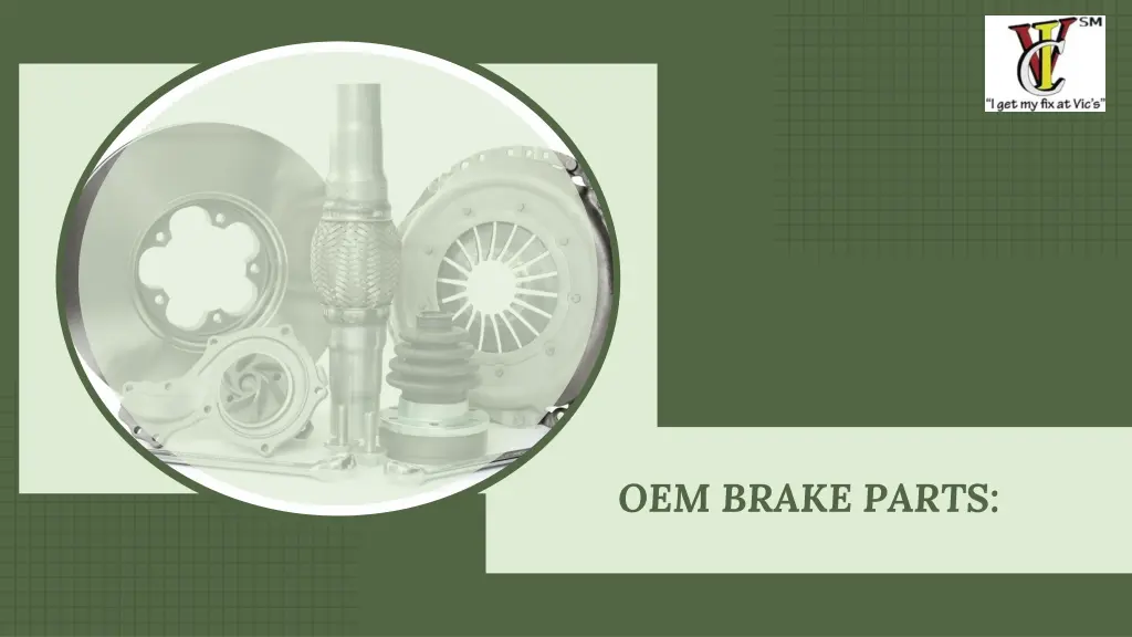 oem brake parts