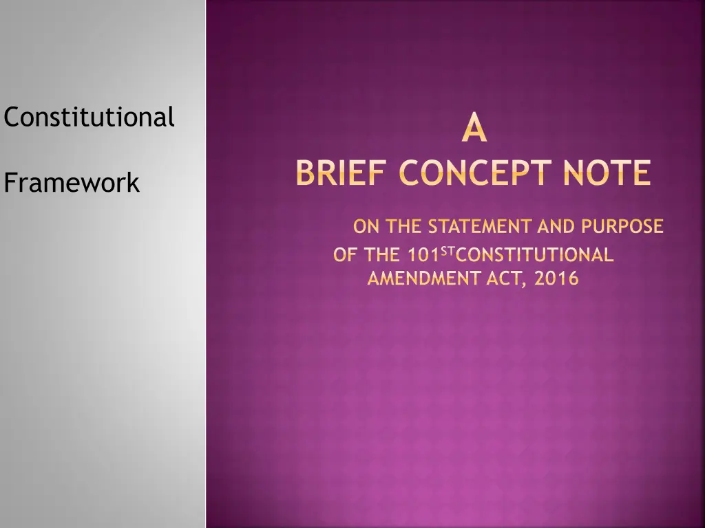 constitutional