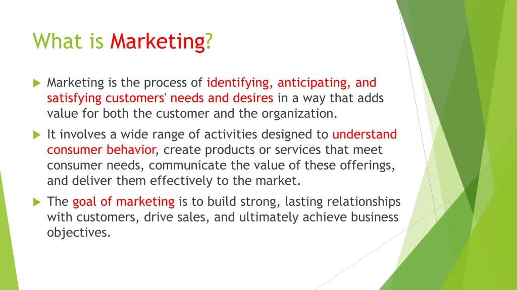 what is marketing