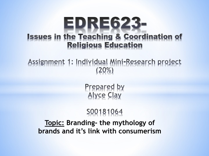 edre623 edre623 issues in the teaching