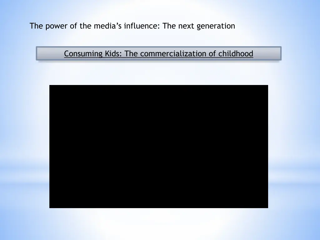 the power of the media s influence the next