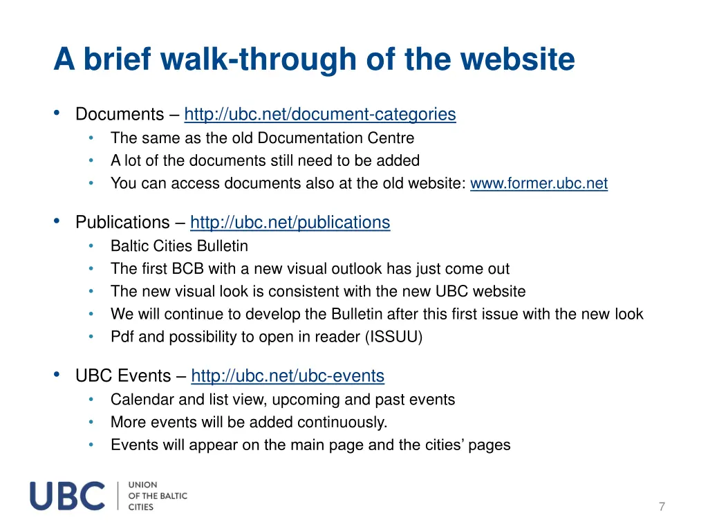 a brief walk through of the website 2