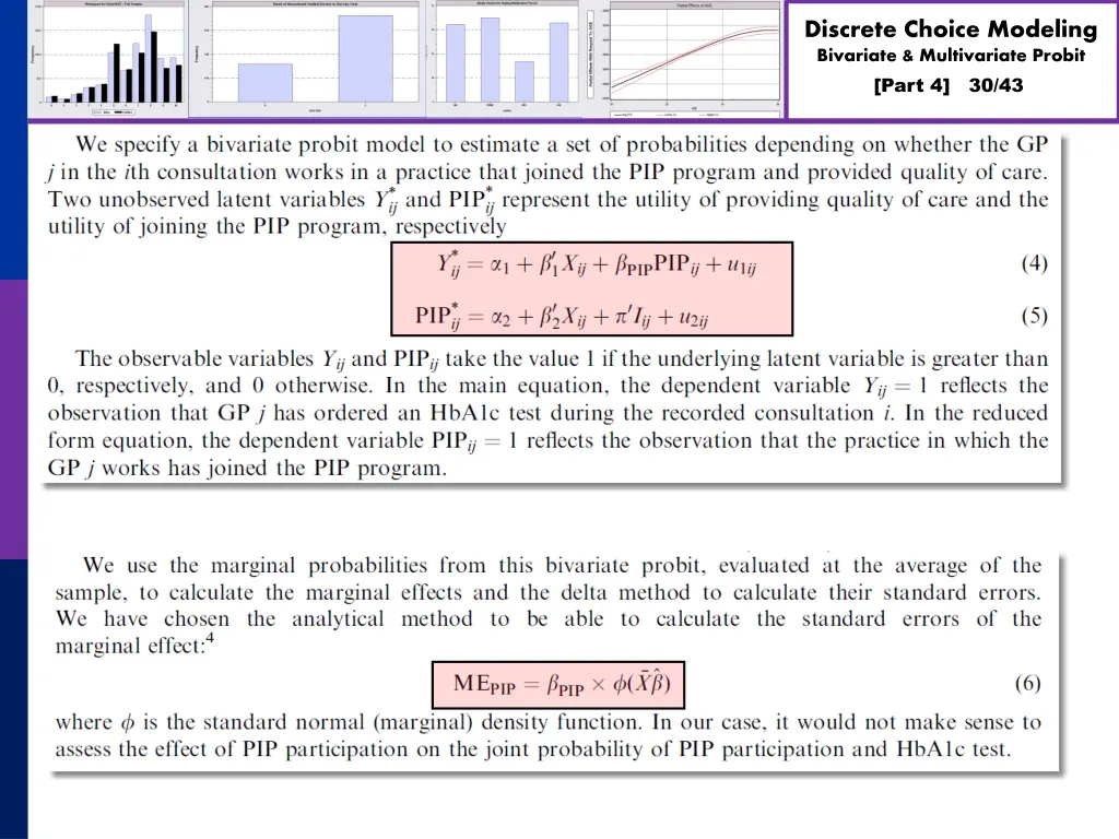 discrete choice modeling bivariate multivariate 29
