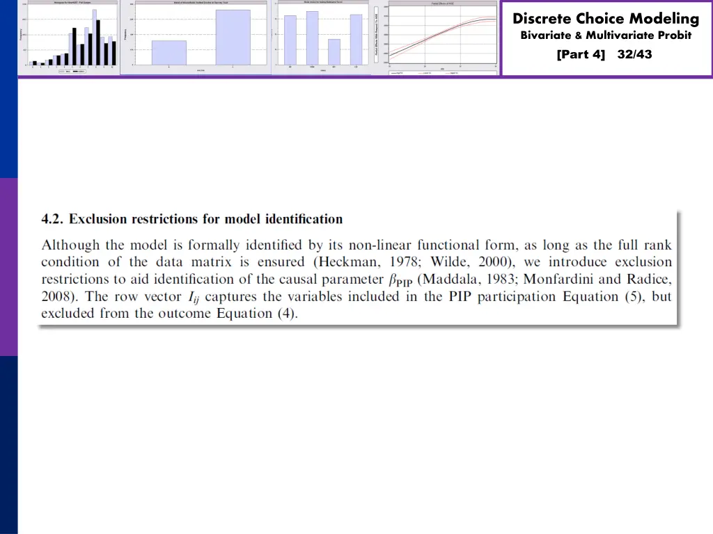 discrete choice modeling bivariate multivariate 31