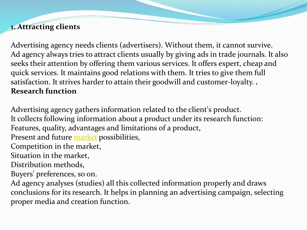 1 attracting clients