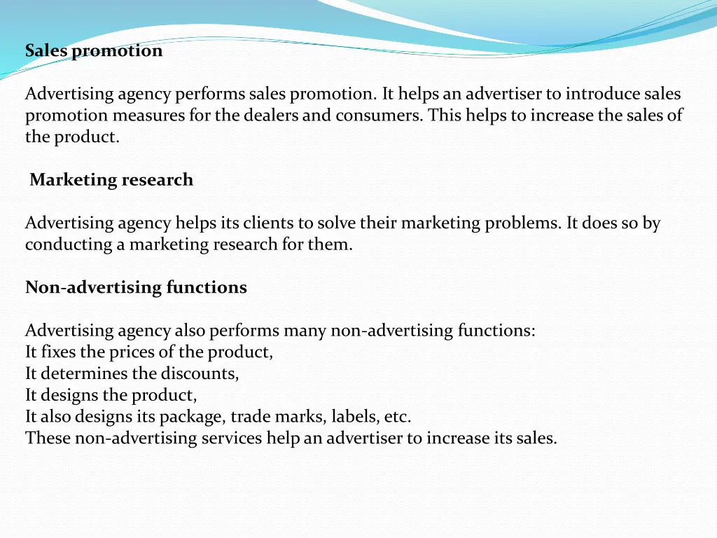 sales promotion