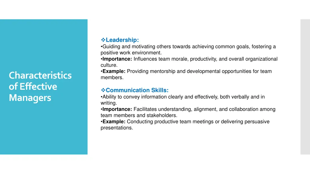 leadership guiding and motivating others towards