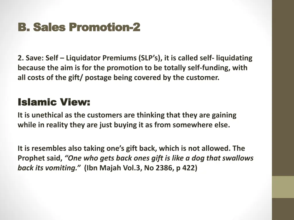 b b sales promotion sales promotion 2 2
