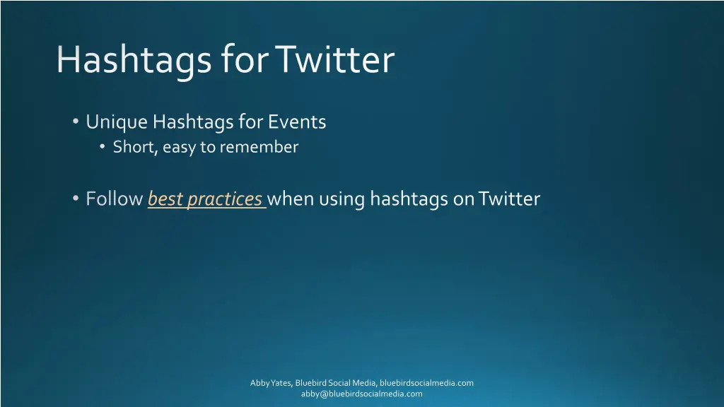 hashtags for twitter