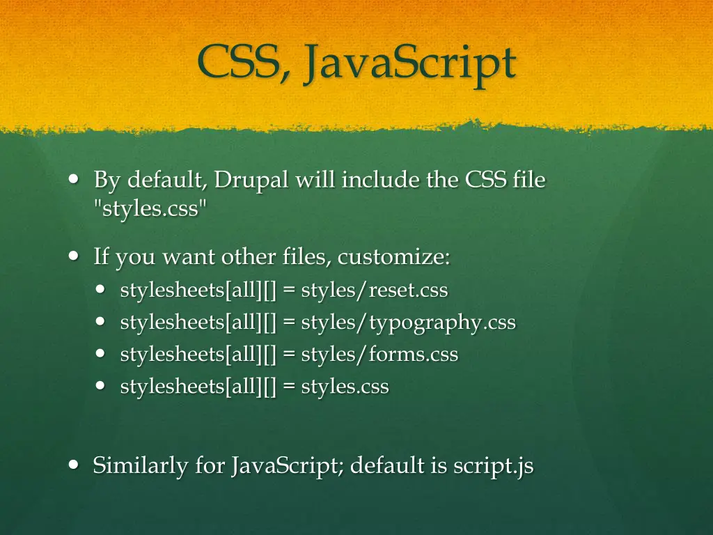 css javascript