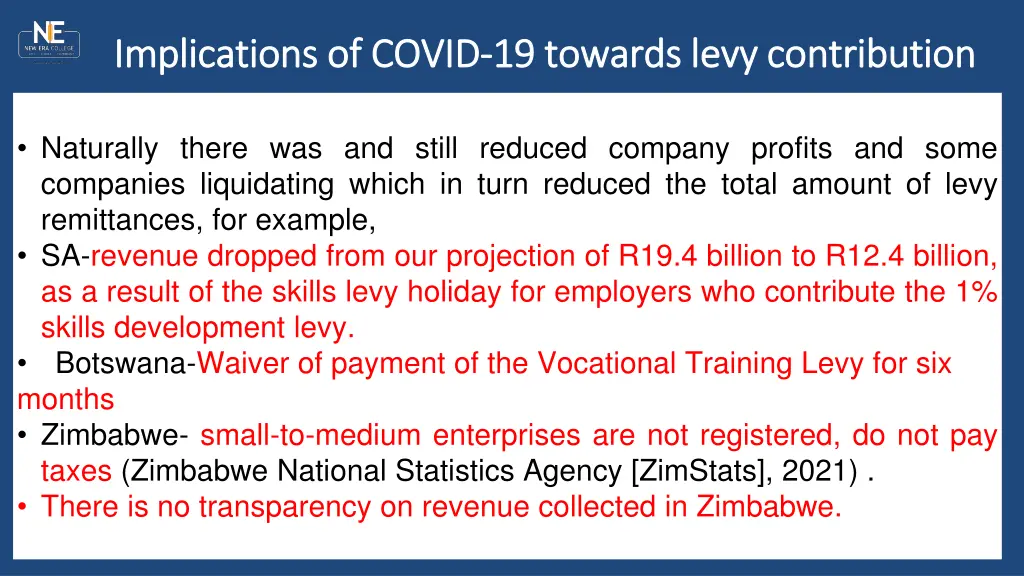 implications of covid implications of covid
