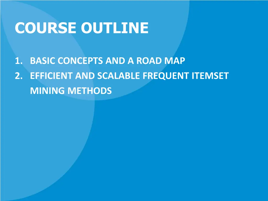 course outline