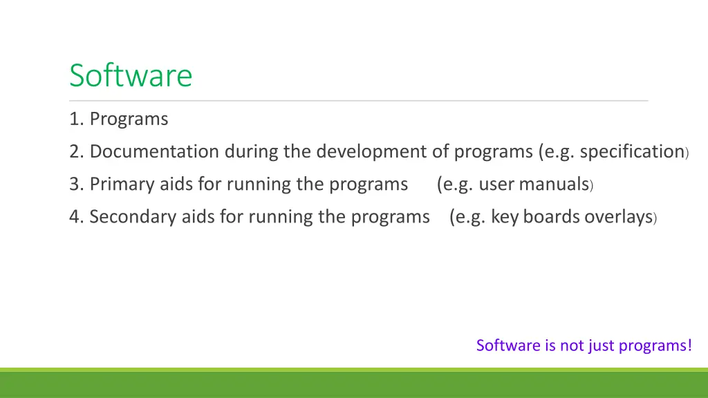 software