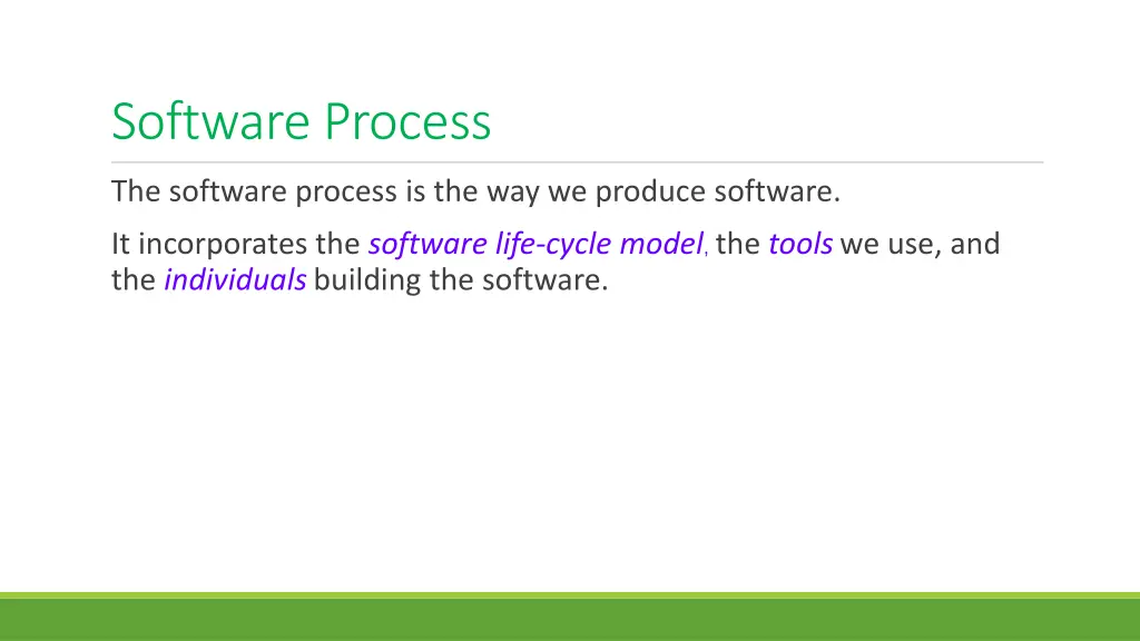 software process