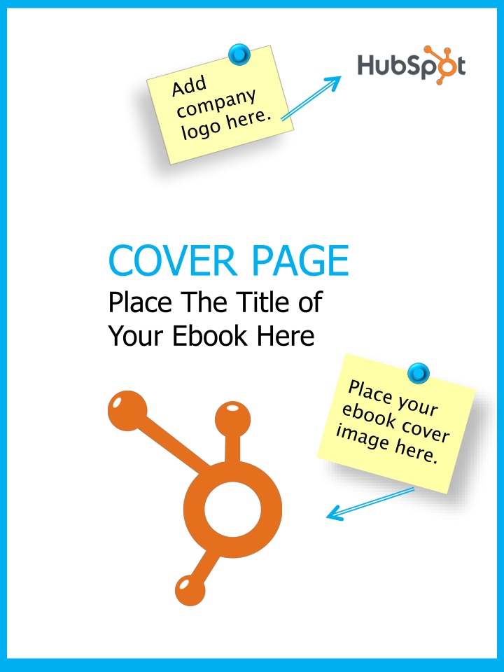 cover page place the title of your ebook here
