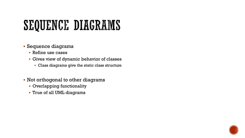 sequence diagrams