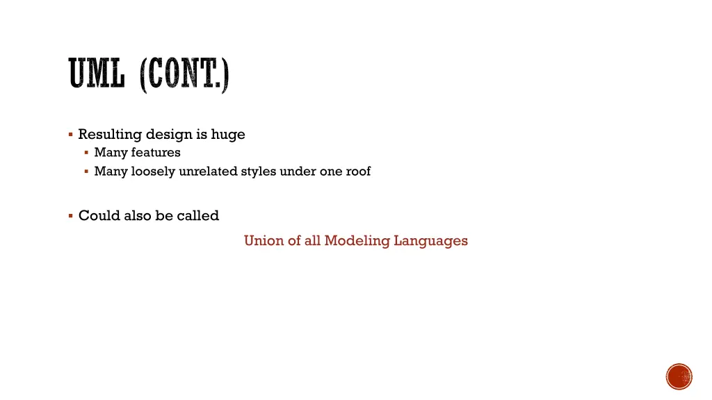 uml cont