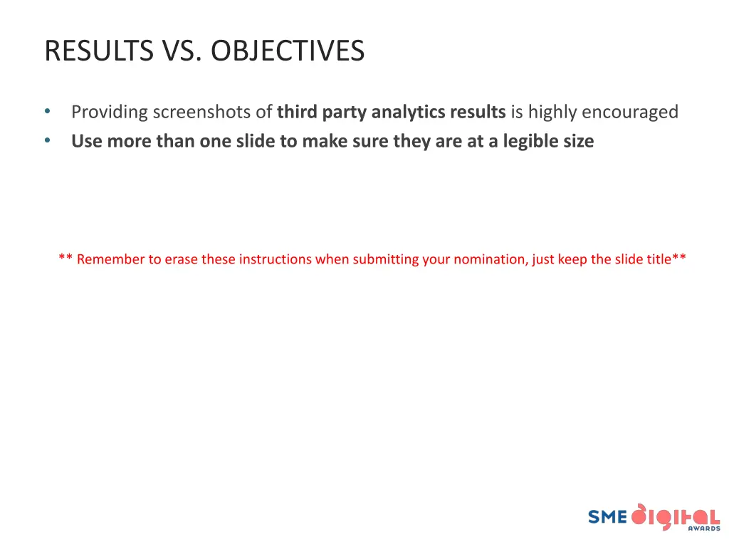 results vs objectives 2